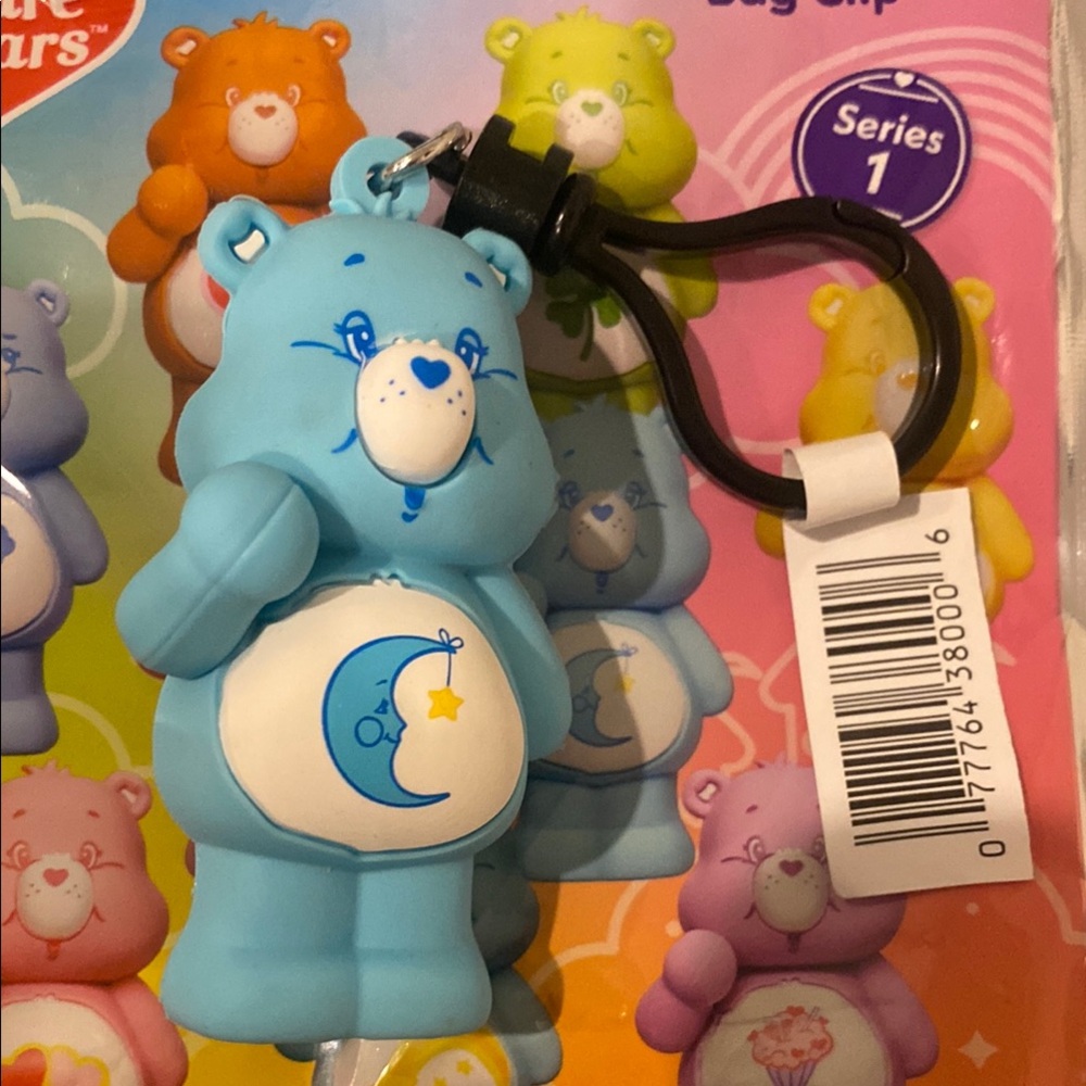Care Bears Blue Keychain Toy
